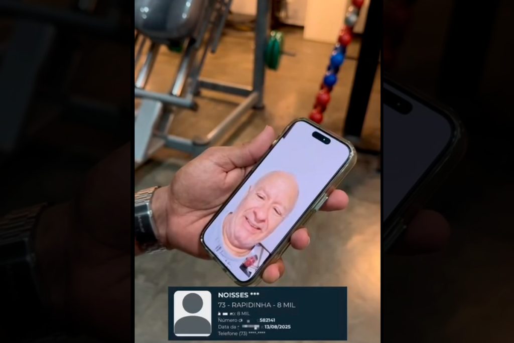 Noisses Diamantino Junior levou pra casa 8MIL na conta
