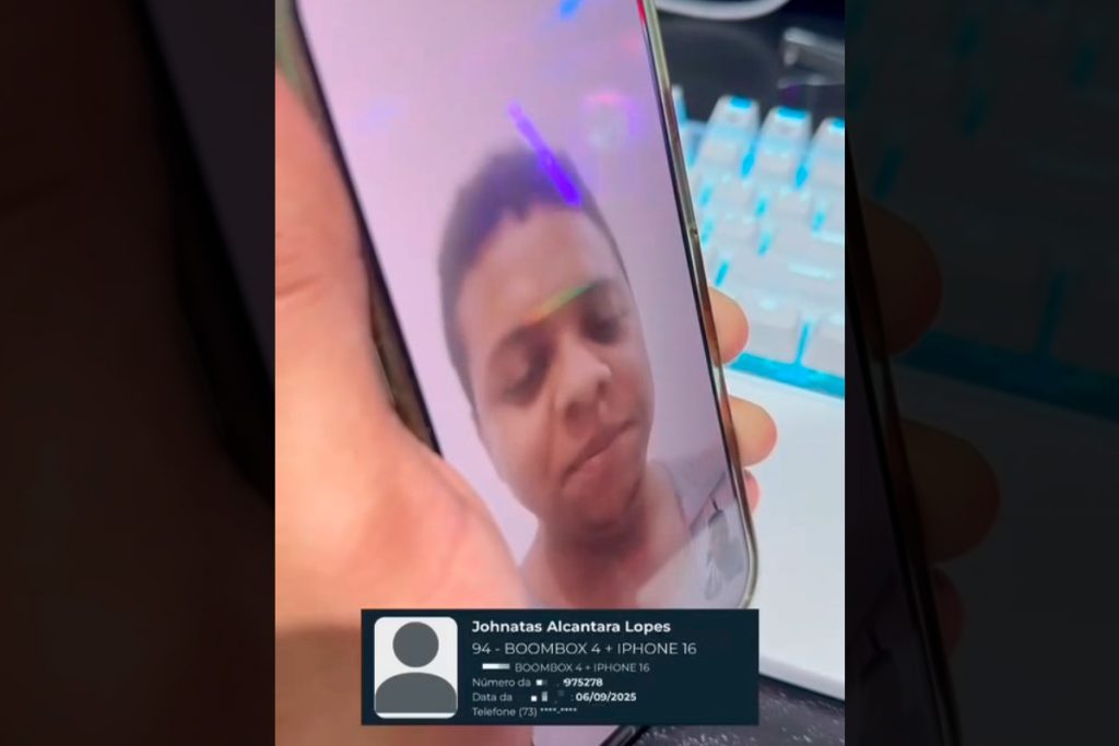 Johnatas Alcantara Lopes levou pra casa uma BOOMBOX 4 + IPHONE 16