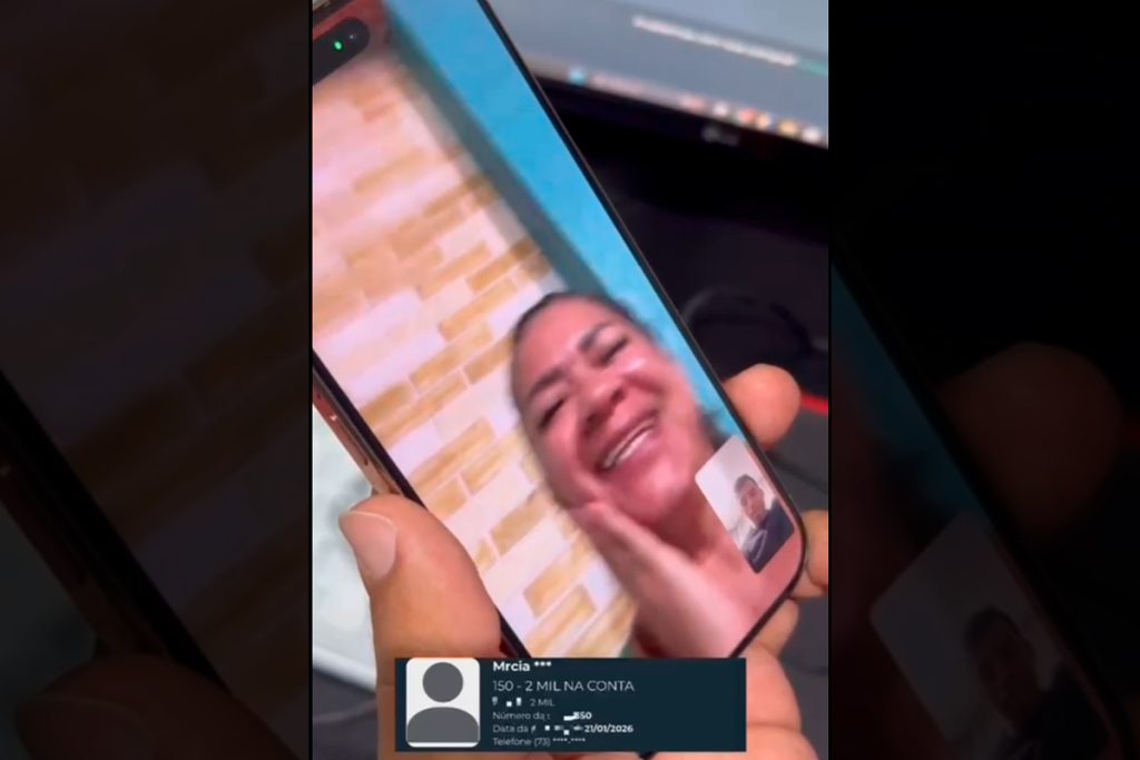 Mrcia Oliveira Pio Souza levou pra casa 2 MIL NA CONTA